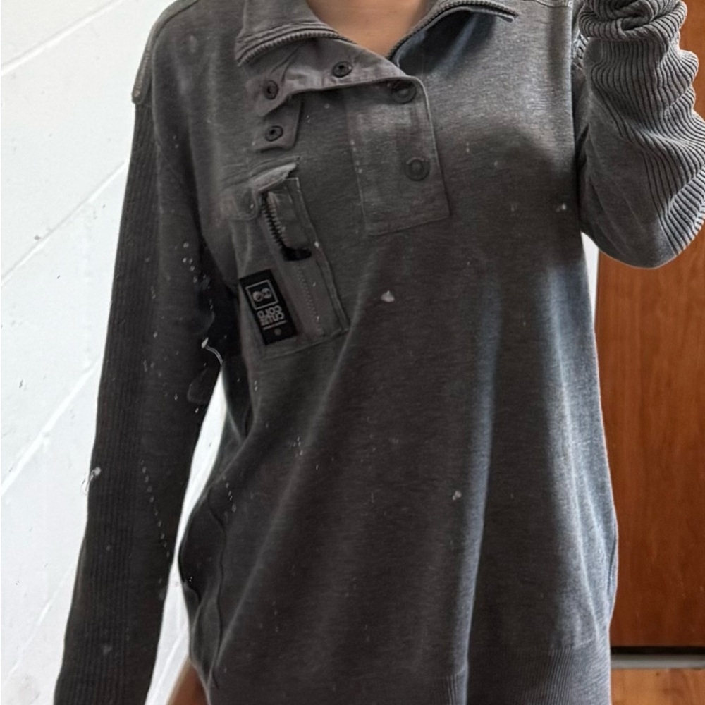 Men's Gray Polo Shirt
